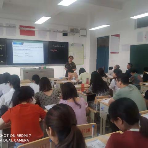 见贤思齐，学而不殆 —略阳县初中英语教学执行力提升活动