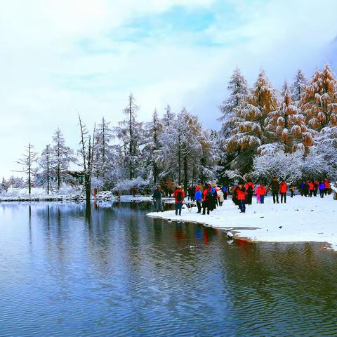 毕棚沟 雪景