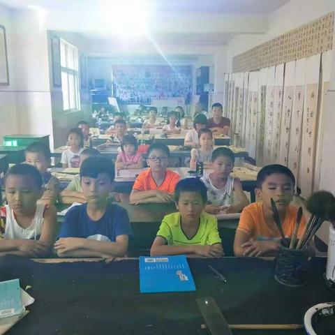 2017“古铁”书法院孩子们的学习专属
