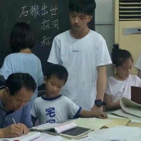 古铁书画院2018上学期学生成长足迹