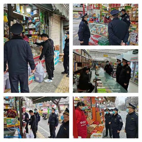 解放门街办开展禁售禁放烟花爆竹活动