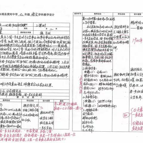 【三抓三促行动进行时】一笔一划见真章，一张一页藏智慧—— 永靖县黄河中学优秀教案、优秀作业展示