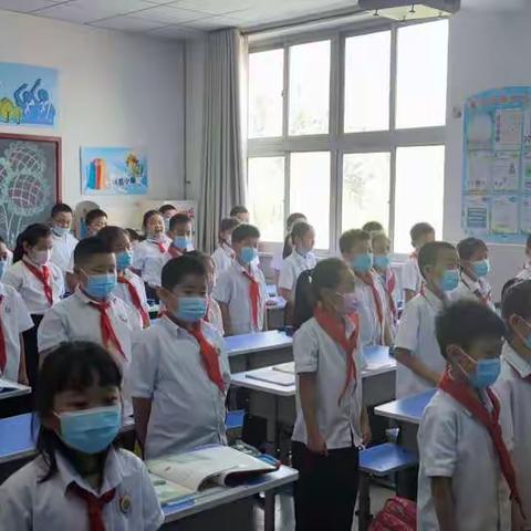 文明学生  和谐校园-保定市德惠小学三年级五班三阶段四环节主题班会