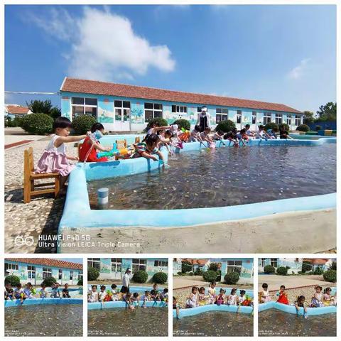 芽芽一班小朋友“清凉一夏”户外活动