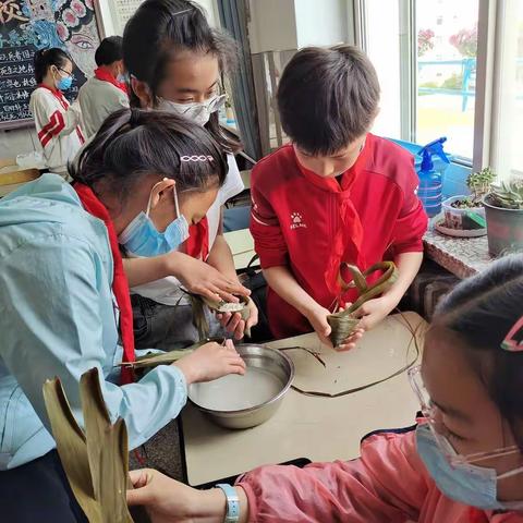 校园飘粽香，端午寄情思