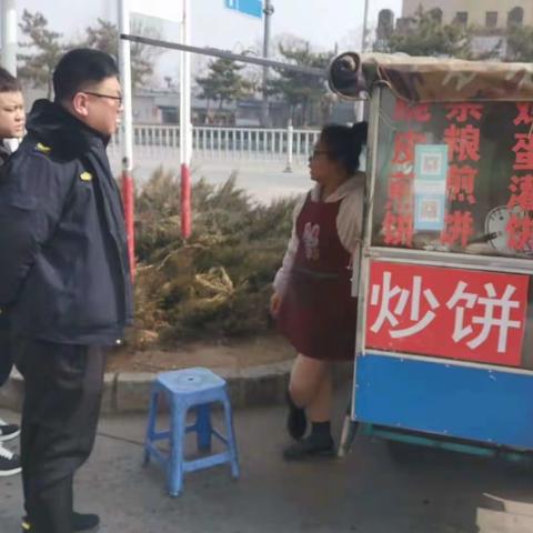 城管大队日常巡查工作