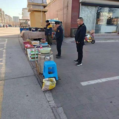 城管大队日常巡查工作