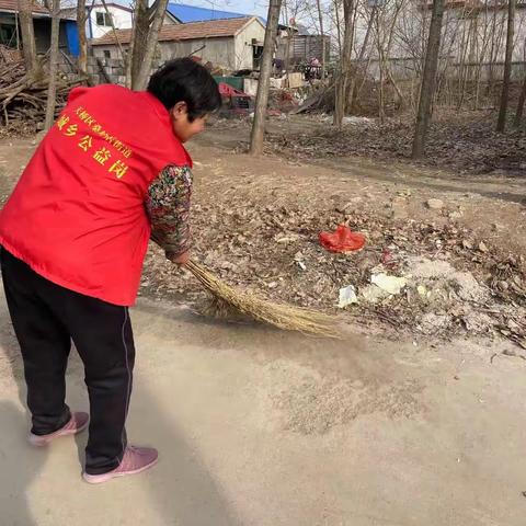 【文明实践在天桥】北董村志愿者改善人居环境在行动