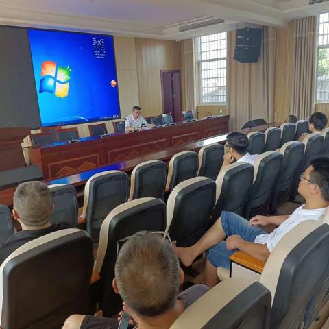 霞峰中学党支部党史学习教育组织生活会