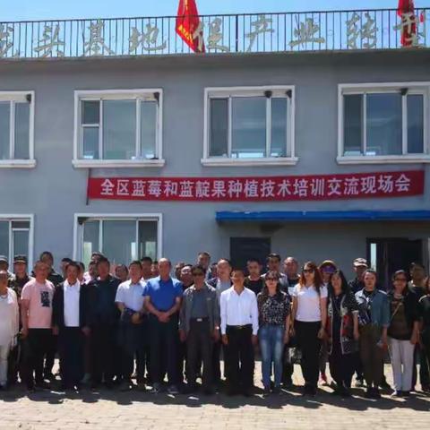 全区蓝莓和蓝靛果种植技术培训交流现场会圆满召开