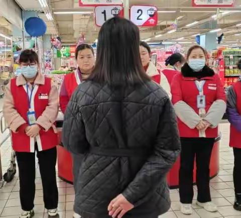 金银湖店收银客服服务培训会