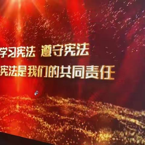 张家口市生态环境局桥东区分局开展“12.4国家宪法日”宣传学习活动