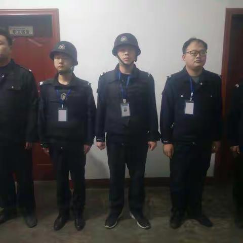 白杨线守库值班及防爆抢演练