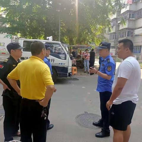 2021年4月22日督促农垦机械厂环境卫生整治