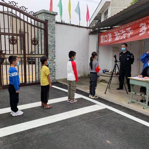 安沙镇水渡小学开展新冠肺炎疫情防控应急演练活动