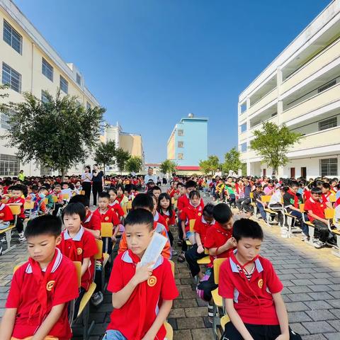 “喜迎二十大，同心护未来” -- 安西镇中心小学 莲丰校区2022-2023学年度开学典礼暨表彰大会