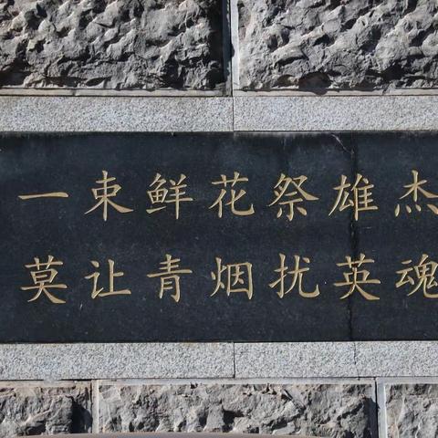 红领巾心向党——西山理想文武学校全体师生祭英烈活动