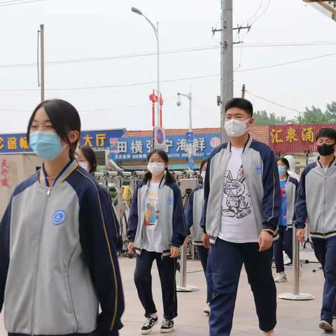 即墨区第一职业中等专业学校疫情防空演练