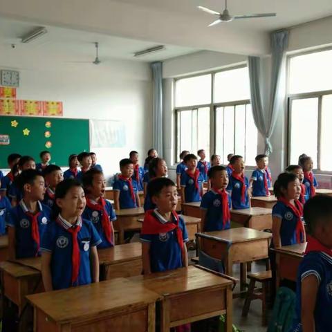 豪迈小学一年级一班“我爱红领巾”主题班会