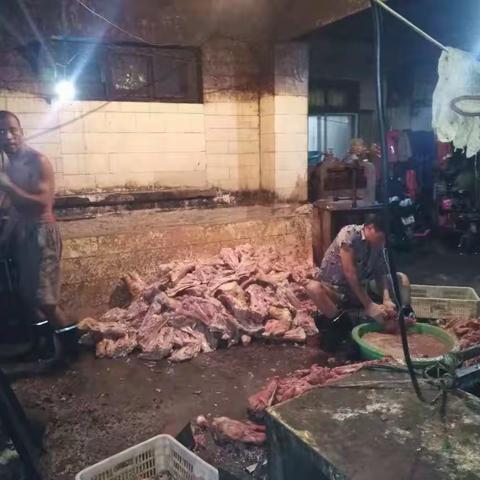 食安办及西关办事处三李社区查除无证黑作访