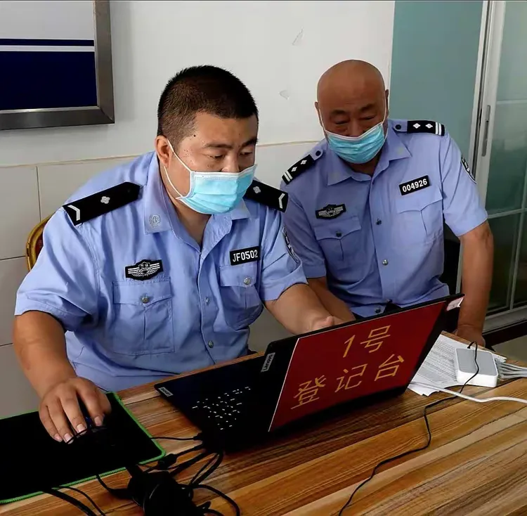 石家庄市第二看守所为在押人员注射新冠疫苗剪影