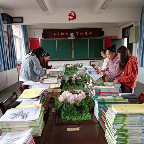 抓常规，促教学—尚村镇中心学校临川寺小学教务常规检查活动