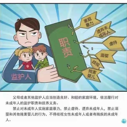 南郭小学未成年人保护宣传——家庭篇