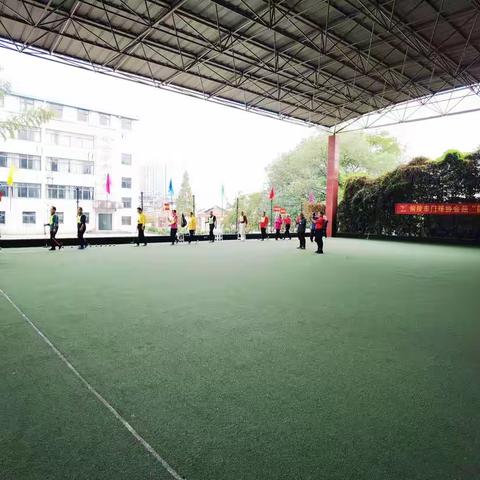 铜陵市门球协会“迎国庆”门球团体赛顺利举行