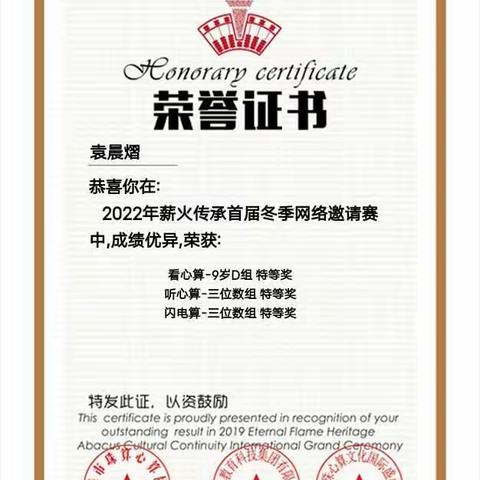 二(1)班袁晨熠同学红领巾寒假实践活动记录