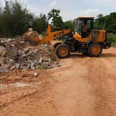 为继续深入推进农村人居环境整治，7月25日我村持续对村周边环境卫生进行清理整治。
