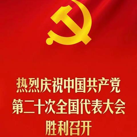 喜迎二十大，党在我心中