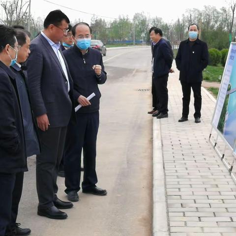 玉苏甫江常委调研航空基地全域治水工作