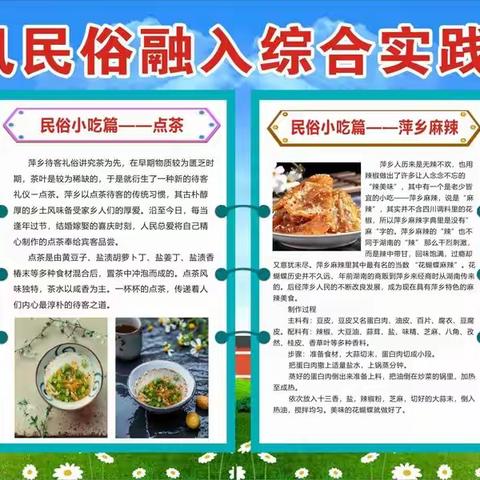 【课题动态7】舌尖美食，家乡记忆——萍乡民俗小吃系列活动总结