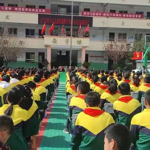 【三抓三促进行时】武都区五库九年制学校举行思政课暨少先队争章推进会