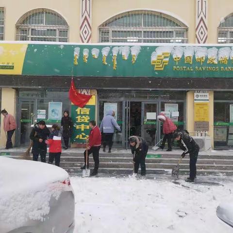 “清扫积雪”主题党日活动