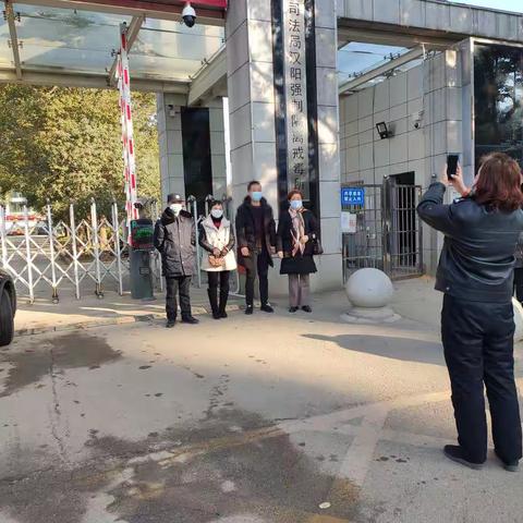 汉阳区江汉二桥街中心戒毒社区 2021年1月13日接社康人员出所