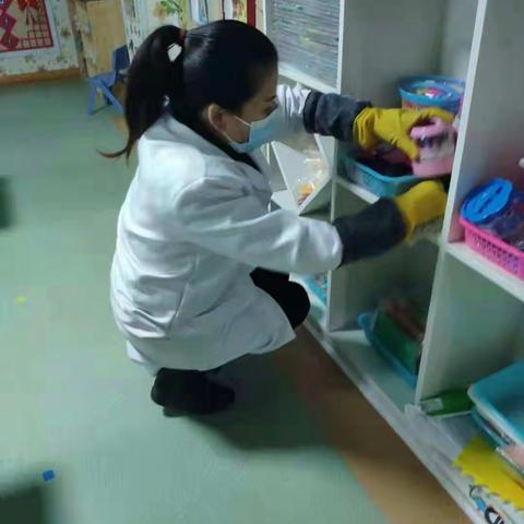 博士友第二幼儿园一日卫生消毒工作篇
