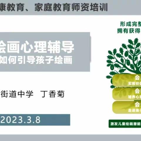 嘉祥街道何庙小学学习“如何引导孩子绘画”心理健康教育活动纪实