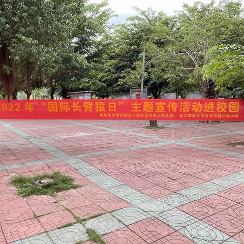 促清廉，讲清新，保护动物我做起——叉河镇初级中学“能力提升”之《“国际长臂猿日”主题宣传活动进校园》宣传日纪实