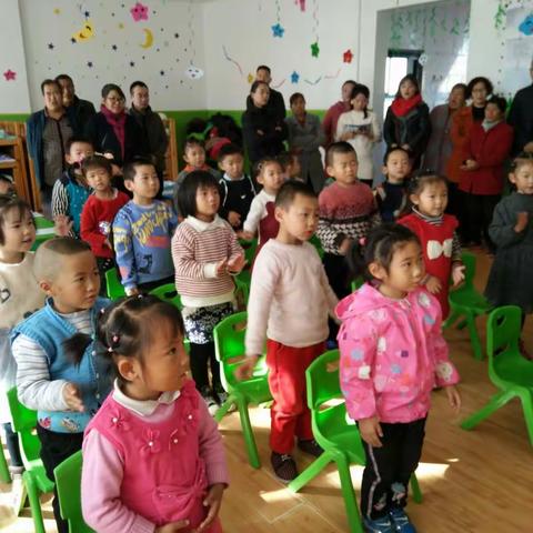 上秦镇下秦幼儿园家长开放日活动