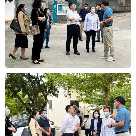 市委常委、副市长余小林、市政协副主席、卫健委主任黄东勉莅临我院调研基层医疗机构发展工作情况