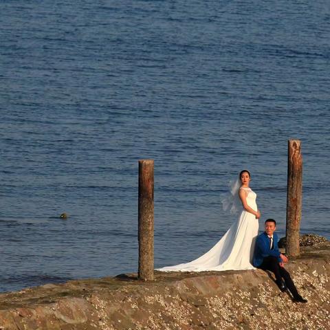 蹭拍婚纱照·永浴爱河