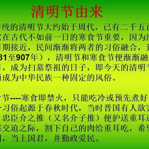 缅怀革命先烈 弘扬爱国精神 ——什字中心小学开展清明节宣传教育活动