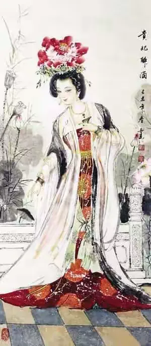 著名水墨国画《中国古代四大美女图片欣赏》件件精品