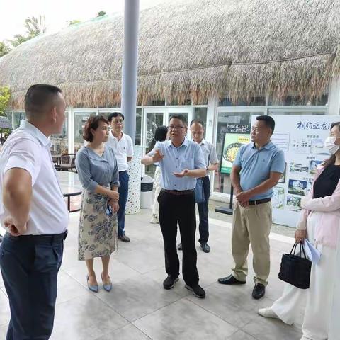 市人大常委会副主任揭晓强率队赴三亚、琼中考察学习