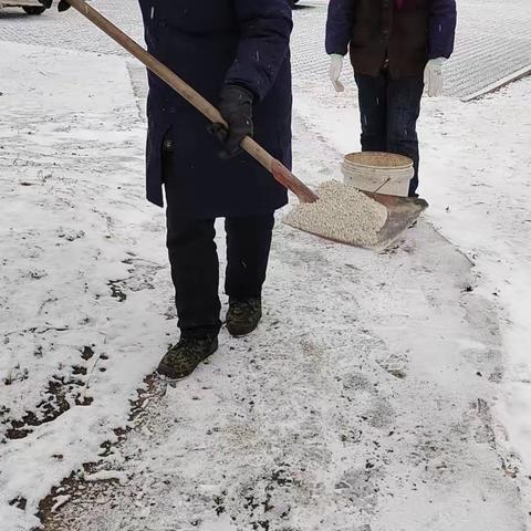 扫雪防冻，安全出行