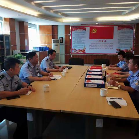 【高二大队党史学习教育简讯】骆其暖同志率队到高二大队检查督导党史学习教育工作