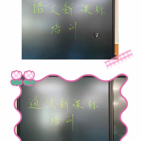 立足新课标 践行新理念——渤海小学举行2022年语文、道德与法治新课标培训活动