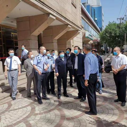 海淀区曾劲区长视察花园路街道“两会”驻地综合服务保障工作