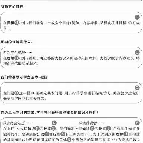 《地表形态的塑造》单元设计初步想法